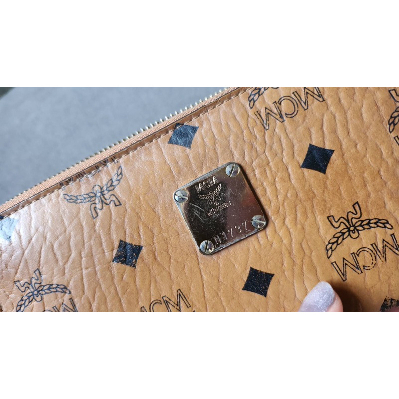 MCM zippy wallet มือสอง แท้100%