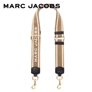 MARC JACOBS THE LOGO WEBBING STRAP S309M06RE22260 BEIGE สายกระเป๋าสะพาย