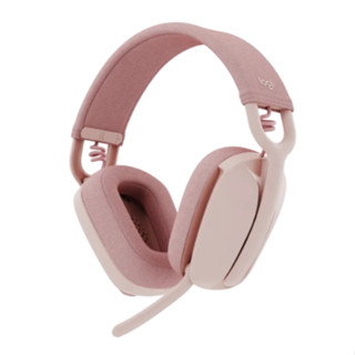 Logitech Zone Vibe 100 Headset Pink หูฟังไร้สาย หูฟังครอบหู