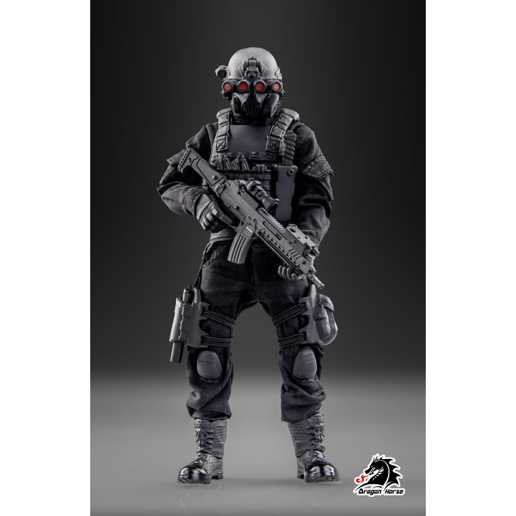 DRAGON HORSE DH-S001 1/12 : SCP FOUNDATION SERIES MTF ALPHA-1 "RED RIGHT HAND"