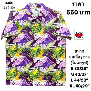 เสื้อยืดแตงโมคอปกโปเชี่ยล