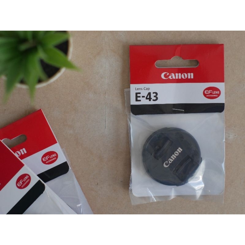 ฝาปิดเลนส์ Canon แท้ Lens Cap 43mm 49mm 52mm 55mm 58mm 77mm 82mm EOS แคนนอน ฝาเลนส์ ฝาปิดหน้าเลนส์ ฝาครอบ ฝากล้อง ของแท้ - รูปที่ 2
