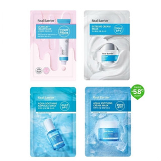 Real Barrier Aqua Soothing Cream / Ampoule / Extreme Cream Mask Sheet / CICARELIEF Cream Mask