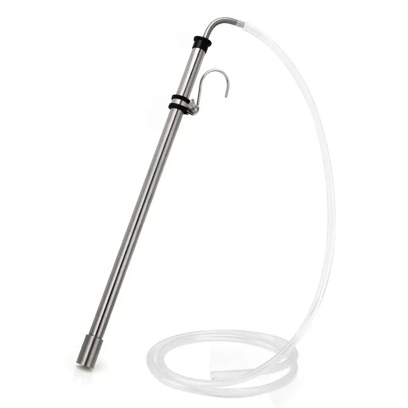 ชุด Auto Siphon Stainless ออโต้ไซฟอน สแตนเลส ยาว 50.5cm พร้อมสายยาง มีสินค้าพร้อมจัดส่งในไทย