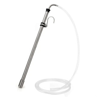 ชุด Auto Siphon Stainless ออโต้ไซฟอน สแตนเลส  ยาว 50.5cm พร้อมสายยาง มีสินค้าพร้อมจัดส่งในไทย