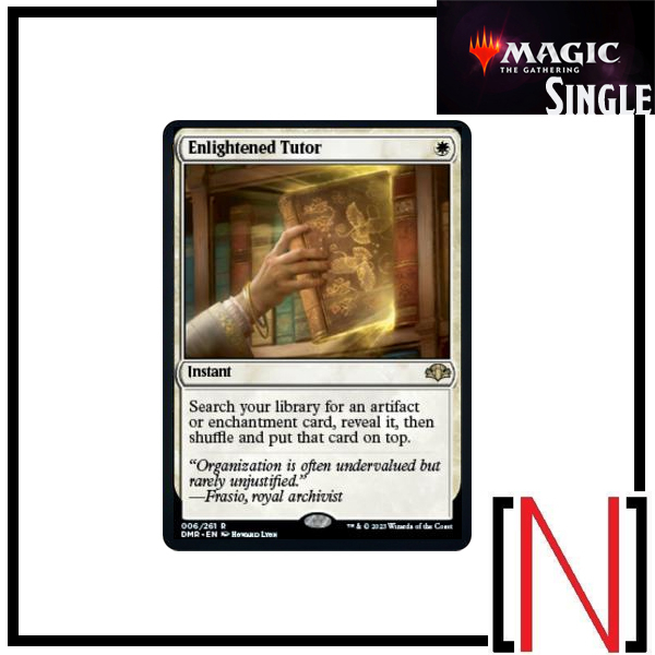 [MTG][Single][DMR] Enlightened Tutor ระดับ Rare [ภาษาอังกฤษ]