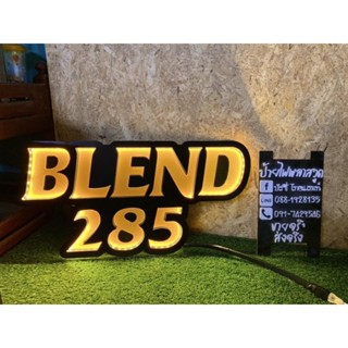 ป้ายไฟ เบน285 แต่งร้านสวยๆ