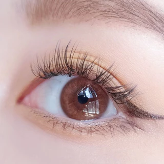 Glitzlens คอนแทคเลนส์รายวัน(1DAY 10ชิ้น) สี Jess Brown [Dia14.2] วัสดุ Silicone Hydrogel💧