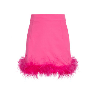 SHU APPAREL FEATHER MINI SKIRT #1 - PINK