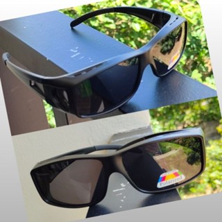 Cover fit frame แว่นตากันแดดครอบ แว่นครอบกันแดด แว่นตาครอบ Polarized lens