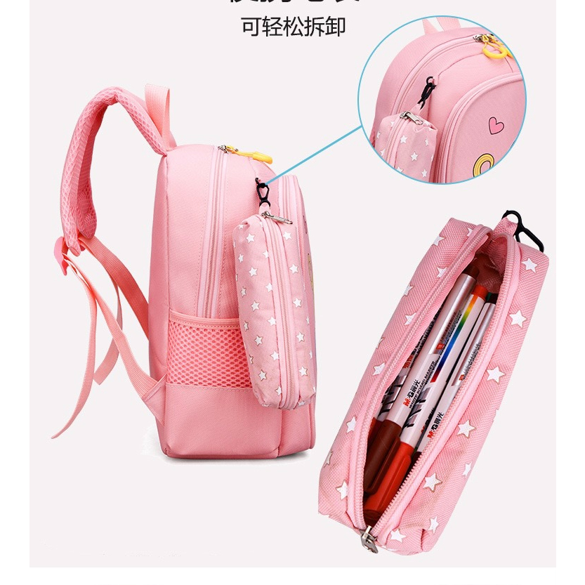 เป้เด็ก เป้เด็กอนุบาล ลายยูนิคอน ไดโนเสาร์ + แถมฟรี กระเป๋าใส่ดิสอ1810 - รูปที่ 3