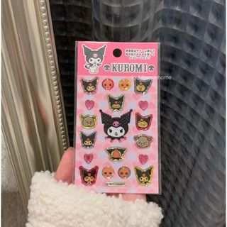 Kuromi Stickers, Sanrio 2007 สติ๊กเกอร์คุโรมิ สติ๊กเกอร์นูน