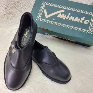 จูน จูนBy Vminute#LOAFER143-75 รองเท้าหนังโลฟเฟอร์ รองเท้าดัมเมเยอร์ เชียร์ลีดเดอร์ ทรงเกาหลี ส้นสูงหนาสไตล์เกาหลี (#18)