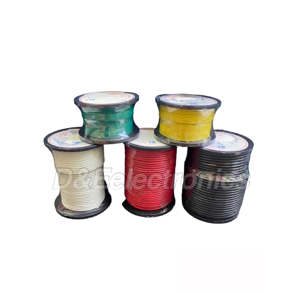 สายไฟแข็ง แบ่งขายเป็นเมตร AWG22 **โปรดอ่านวิธีการสั่งซื้อก่อนสั่ง