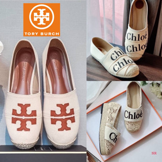 รองเท้าคัทชูลำลอง Chloe , Tory Burch 🤎🧡 รองเท้าลำลองผู้หผู้หญิง | รองเท้าแบรนด์เนม