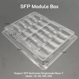 กล่องใส่สินค้า SFP Module Singlemode, Multimode, Base-T