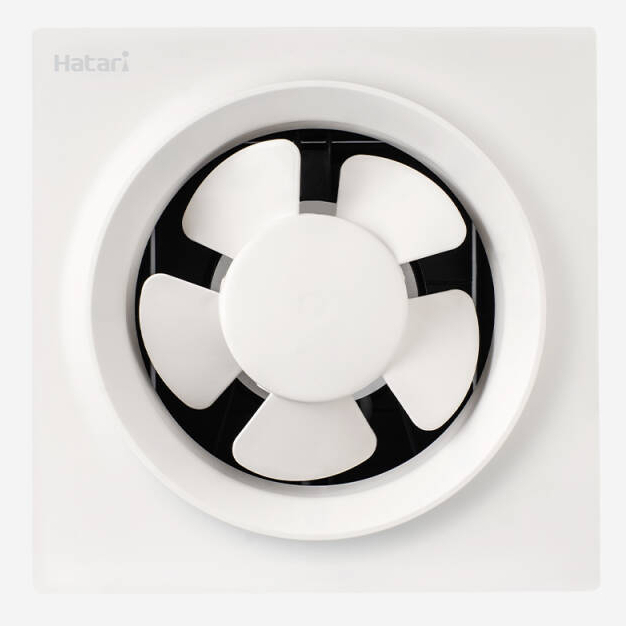 Hatari พัดลมดูดอากาศ ขนาด 6 นิ้ว (ฮาตาริ) รุ่น HT-VW15M2(N) ***ไม่มีฝาครอบด้านหลัง***