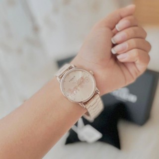 นาฬิกาข้อมือ ผู้หญิงมาใหม่คร้าNEW Coach Grand สีโรสโกล์ด
Ladies Stainless Steel Watch Rosegold