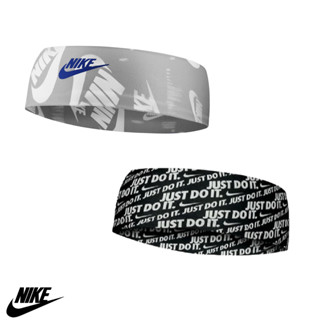 Nike Collection ไนกี้ ผ้ารัดศีรษะ ผ้าคาดผม Printed Headband N.000.2004.010 BK / Headband Fury Printed N.100.7079.019 GR