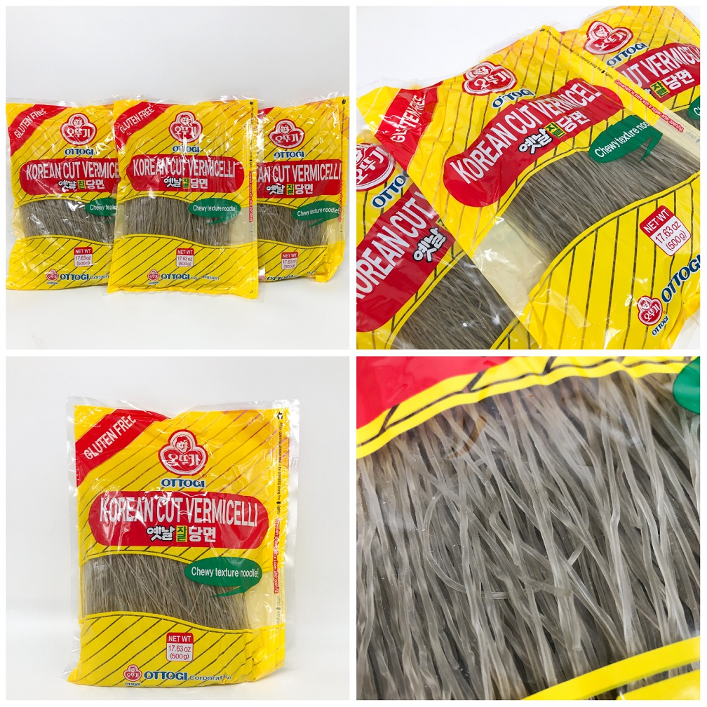 วุ้นเส้นเกาหลี   วุ้นเส้นแบนเกาหลี 100g 400g OTTOGI Flat Dangmyun วุ้นเส้นแบน 옛날납작당면 ราคา ถูกที่สุด ดีลบีเคเค แกลเลอรีภาพที่ 8