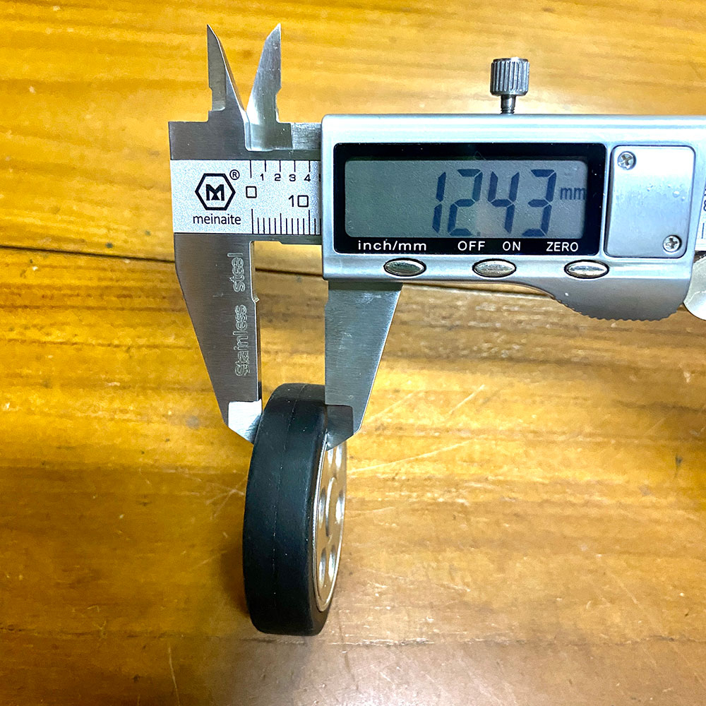 (ได้2ล้อ)ล้อกระเป๋าเดินทาง50มิล 2อัน (พร้อมแกนน็อตแบบหมุน38มิล 1อัน) - รูปที่ 3