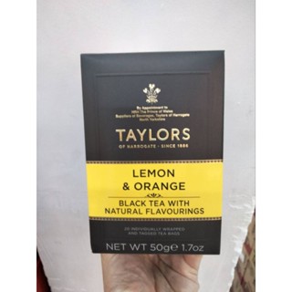 Taylors Lemon&amp;Orange Black Tea ชา 50 กรัม ราคาพิเศษ