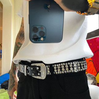 Spenzer.street | 🖤เข็มขัด Diamond belt  เสื้อผ้าแฟชั่น สตรีท ยังโอม y2k เกาหลี ฮิต 2023 มาใหม่