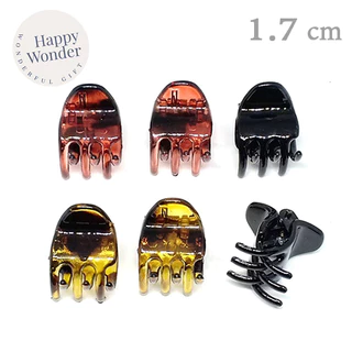 2 ชิ้น กิ๊บติดผม กิ๊บหนีบผมคู่ ตัวเล็ก 1.5 - 2.2 cm กิ๊ฟดำ น้ำหนักเบา หนีบแน่น สไตล์เกาหลี