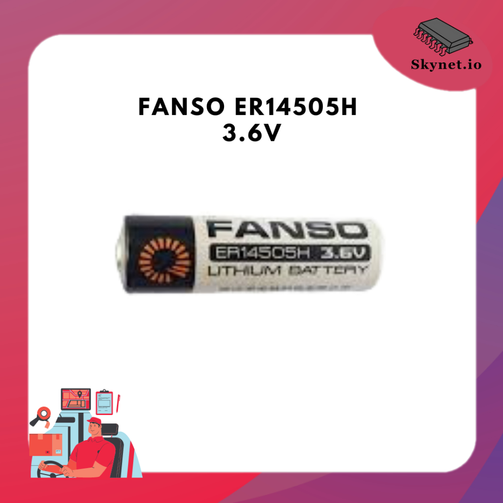 (1ชิ้น) FANSO ER14505H 3.6V (2600mA) lithium battery instrument battery