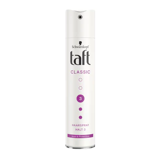 Schwarzkopf TAFT Classic Spray Extra Strong สเปรย์จัดแต่งทรงผม สูตรคลาสสิกสตรอง 250 มล.