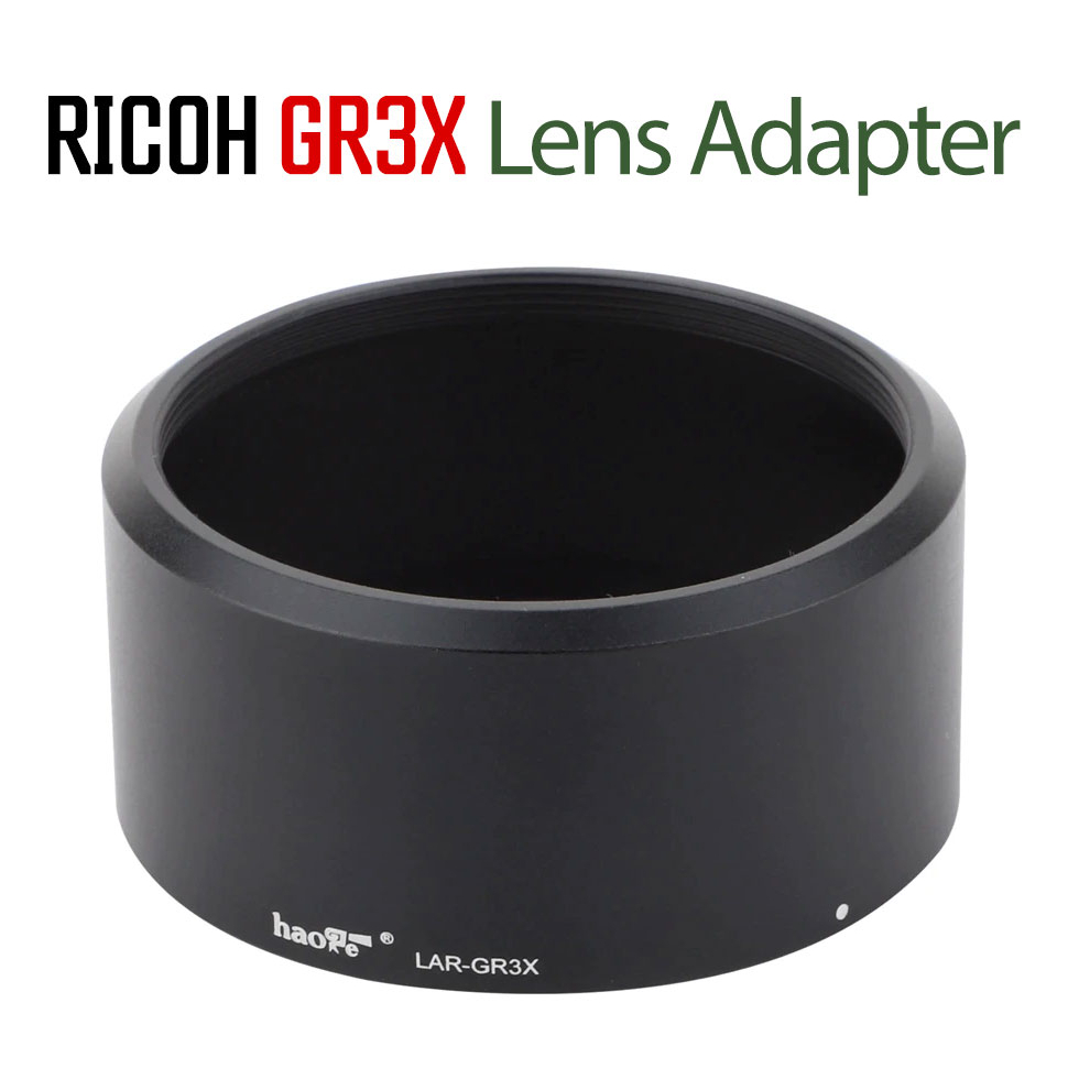 Lens Adapter RICOH GR3 GRIII GR3X GRIIIX Haoge LAR-GR