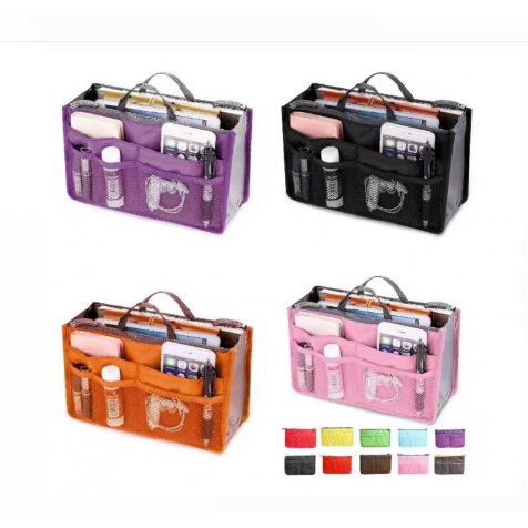 *พร้อมส่ง*กระเป๋าจัดระเบียบพร้อมซิปและหูหิ้วข