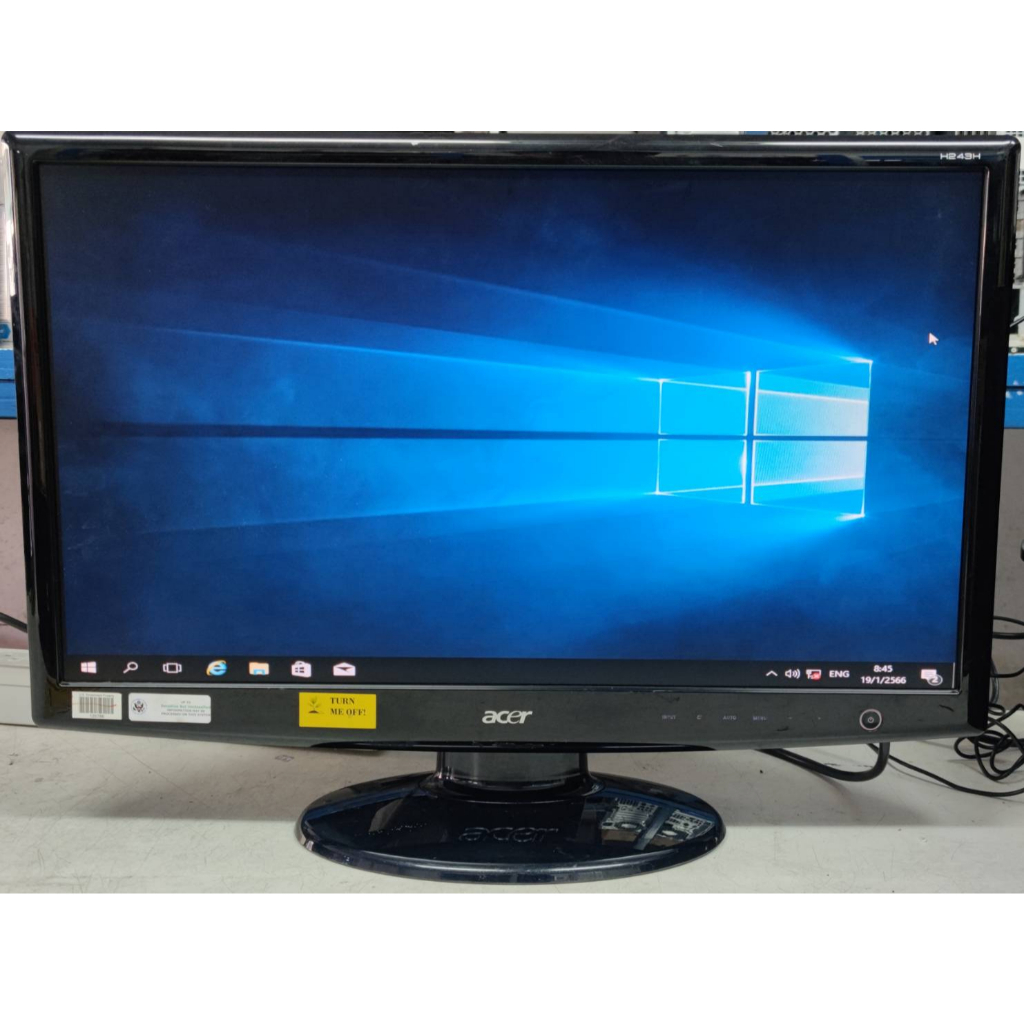 🎉 จอคอม 24 นิ้ว Acer รุ่น H243H | HDMI | VGA | DVI | LCD Monitor มือสองสภาพดี | ใช้งานได้ปกติ | ราคาไม่แพง 🎉