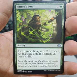 Natures Lore MTG Single Card Dominaria Remastered