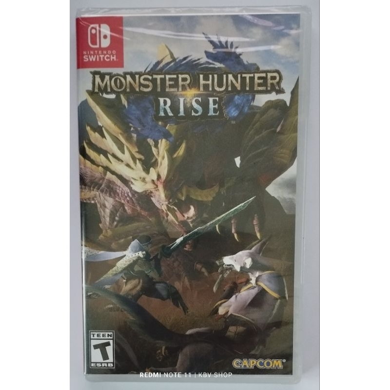(ทักแชทรับโค๊ด)(มือ 2 พร้อมส่ง)Nintendo Switch : Monster Hunter Rise มือสอง