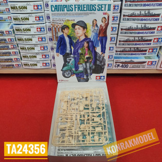 TAMIYA 24356 CAMPUS FRIENDS SET II [1/24]