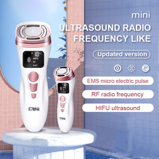 NEW Mini HIFU Facial Machine RF Tightening For Eye &amp; Facial Lifting and Tightening Anti Wrinkle Face Massager