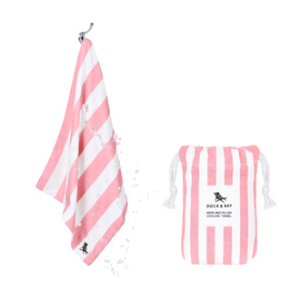 ผ้าเช็ดตัวแห้งไว Cooling towel สี Malibu Pink