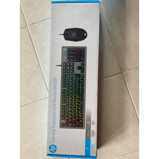 คีย์บอร์ดเม้าส์เกมมิ่ง HP Gmaing keyboard and mouse KM300F