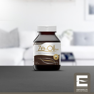 Ze-Oil Gold ขนาด 180 เม็ด (Ze-Oil 180 เม็ด 1 กระปุก)