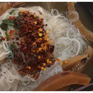 เส้นขนมจีนอบแห้ง เส้นข้าวปุ้น ข้าวปุ้นซาวมี 3ขนาด 50กรัม 100กรัม 200กรัม