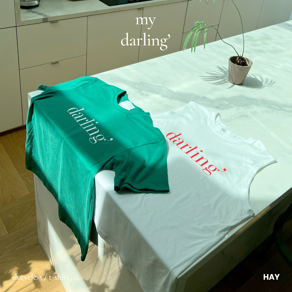 HAY - darling' (t-shirt / sleeveless)