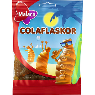 Malaco Colaflaskor 80g / Sweet Cola Candy Cloetta