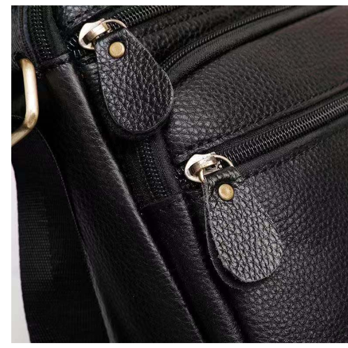 กระเป๋าสะพายข้าง Messenger Bag  หนังแท้ 100%     พร้อมส่ง !!  รุ่นSPB01