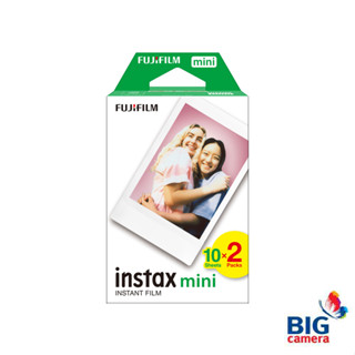 ราคาFujifilm Instax Mini Film 10x2 Instant Film [ฟิล์มขอบขาว 20 แผ่น] - ของแท้ FUJI TH