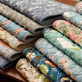 พรมเช็ดเท้าผลิตจากผ้าฝ้ายแท้ ขนาด 40*60cm