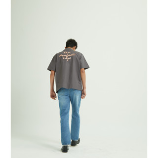 Anē perfect lap shirt ,เสื้อเชิตแขนสั้น unisex ปักลาย ane.wear