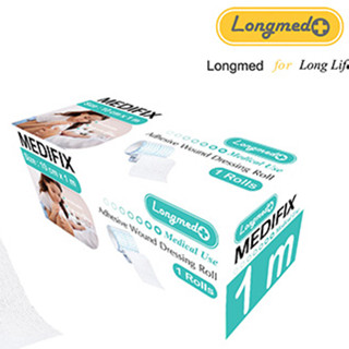 Medifix Adhensive Wound Dressing Roll เมดิฟิกซ์ แผ่นปิดแผลใยสังเคราะห์ 10 cm x 1 m