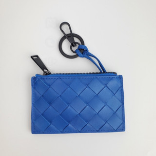 กระเป๋าเก็บกุญแจ Bottega Veneta Card Holder รุ่น Key Pouch สีน้ำเงิน