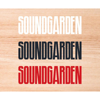 ตัวรีด SOUNDGARDEN 9 Cm. รีดได้ทุกเนื้อผ้า